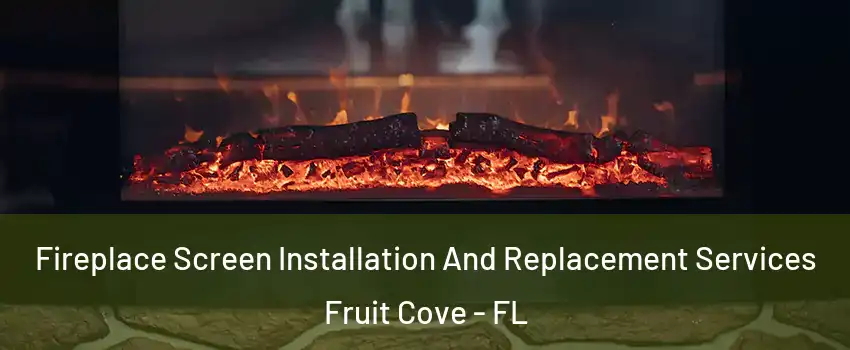  Fireplace Screen Installation And Replacement Services Fruit Cove - FL