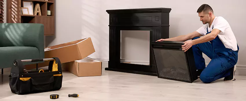 Old Rusted Metal Fireplace Repair And Replacement in Fruit Cove, FL