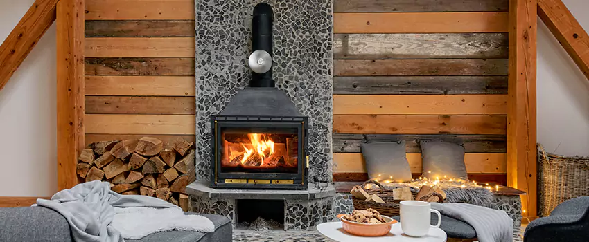 Thelin Hearth Products Direct Vent Gas Stove Fireplace Inspection in Fruit Cove, Florida