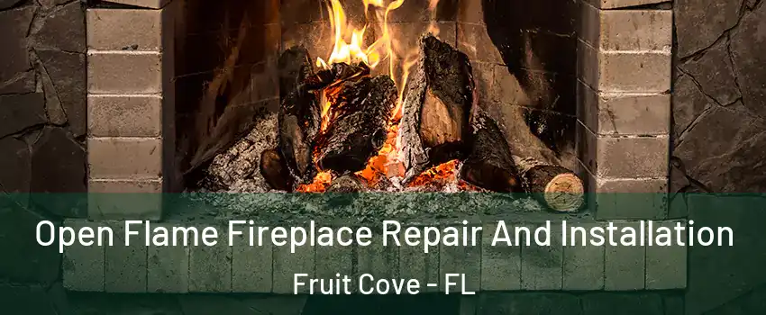  Open Flame Fireplace Repair And Installation Fruit Cove - FL